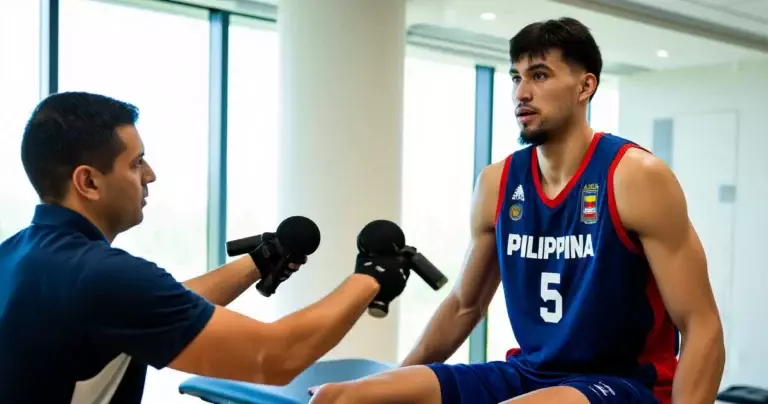 Halimbawa ng Injury Update ni Kai Sotto Bago ang FIBA Window