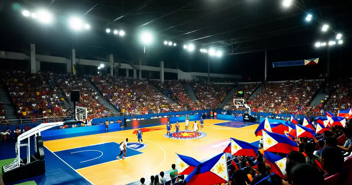 Punong-puno na basketball arena sa Pilipinas habang naglalaro ang Gilas Pilipinas