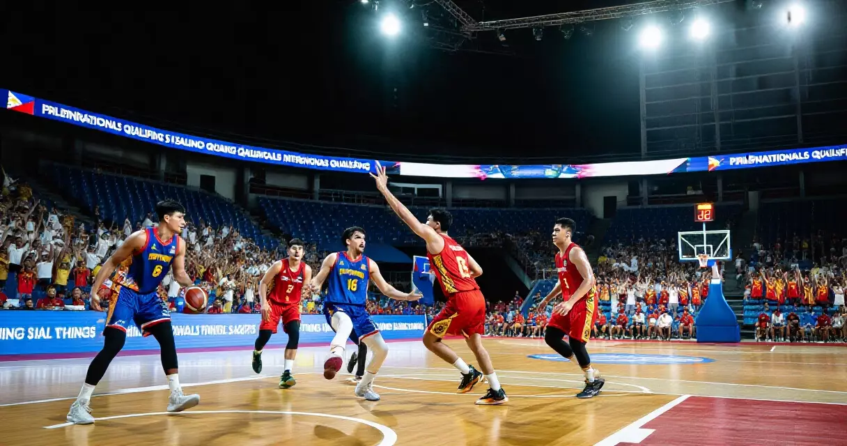 Gilas Pilipinas manlalaro sa FIBA World Cup 2027 Asian Qualifiers laban sa kalaban