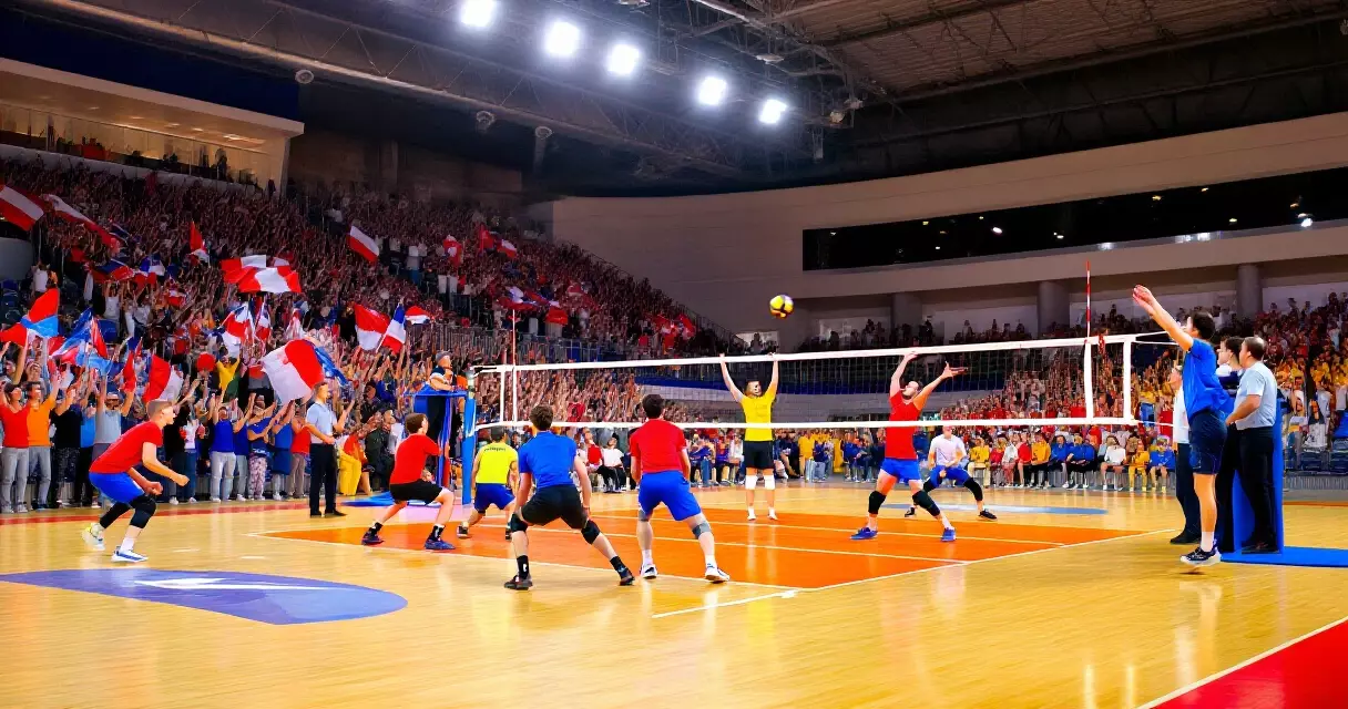 Volleyball arena na puno ng suporta ng mga manonood sa AVC Women's Nations Cup 2026