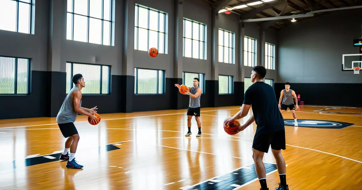 Mga manlalaro ng Gilas Pilipinas nagsasanay para sa FIBA World Cup Qualifiers 2026