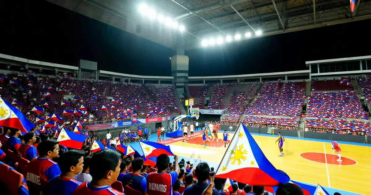 Mga manonood ng Gilas Pilipinas sa Mall of Asia Arena para sa FIBA World Cup Qualifiers